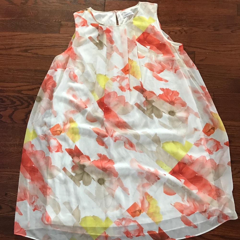 Adorable flowing summer dress. Nwot. 14W